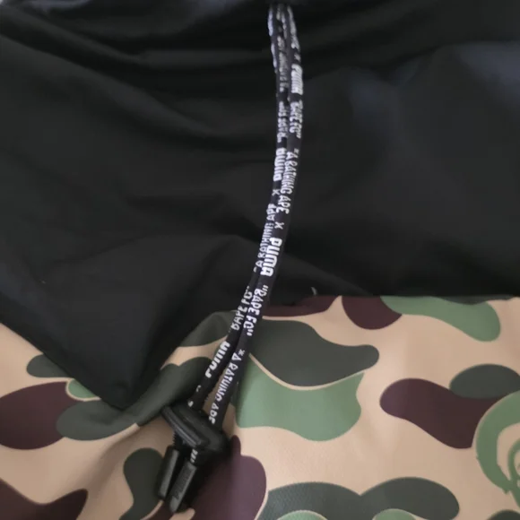 Bape FC Camouflage Jacket with Gold Logo